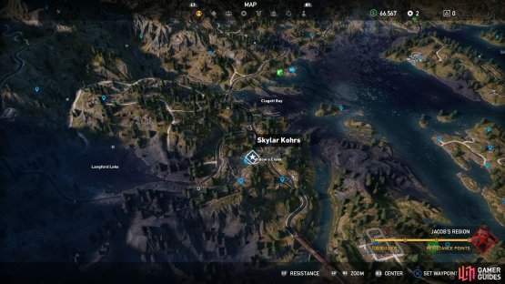Return to Skylar at Widow&rsquo;s Creek to start the next fishing mission