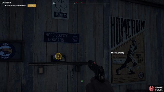 break the boards to get inside and find the final Card.
