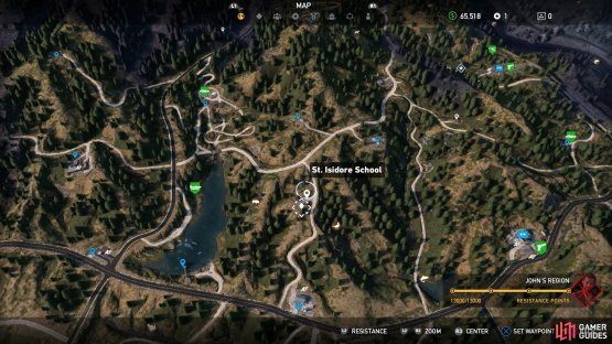 Head to the north of Fall&rsquo;s End to find the school