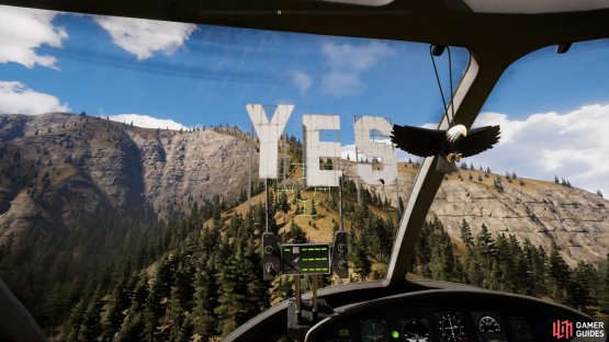 using the helicopter will take it down quickly.