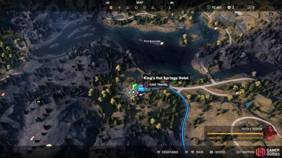 Return to King&rsquo;s Hot Springs Hotel upon liberation