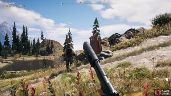 Don&rsquo;t leave any bodies in the open, hide them behind the rocks near the sign
