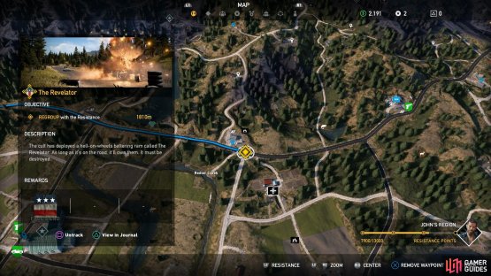 You&rsquo;ll be given this mission via radio