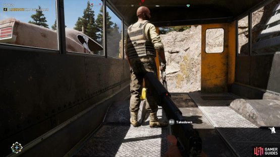 Take out this cultist from the safety of the bus