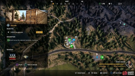 Accept the mission after the Outpost is liberated