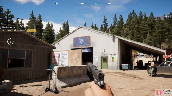 one of the resistance members will issue the mission.