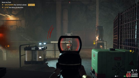 don&rsquo;t let too many enemies gather while turning the valves off.