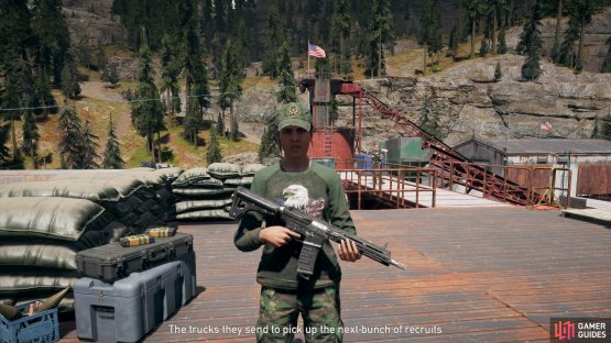 the Resistance member needs help setting up an ambush.