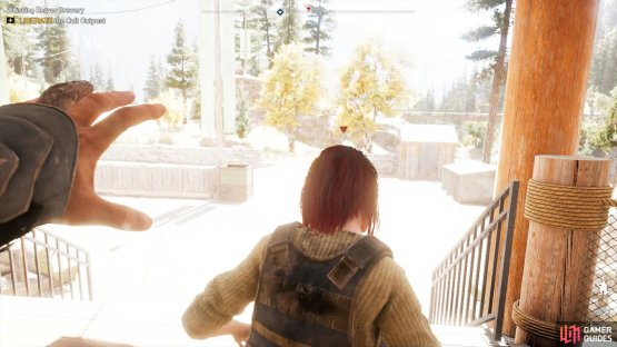 Use the window in the bar to takedown this Cultist