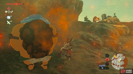 Two Black Moblins are hanging out now