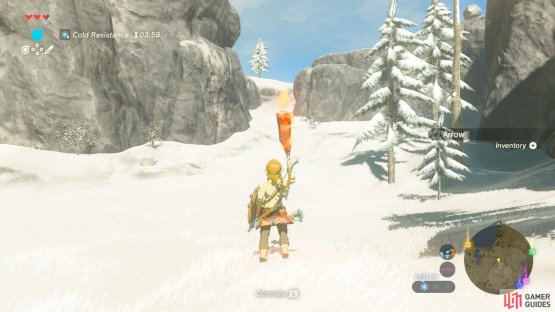 You can also stay warm with fire!