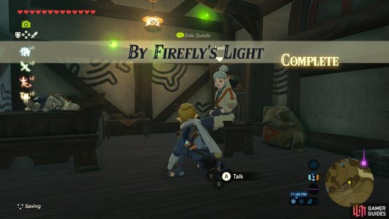 You can re-catch the fireflies now