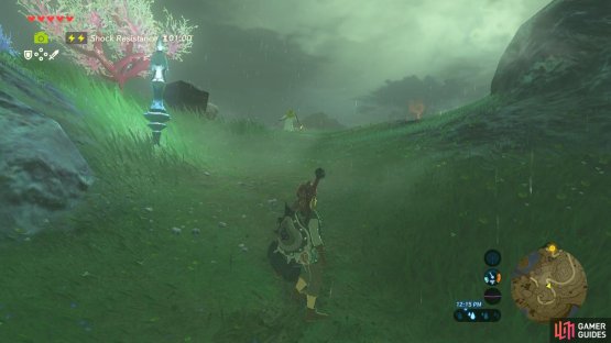 That ghostie you see up ahead is a magical enemy that uses elemental powers