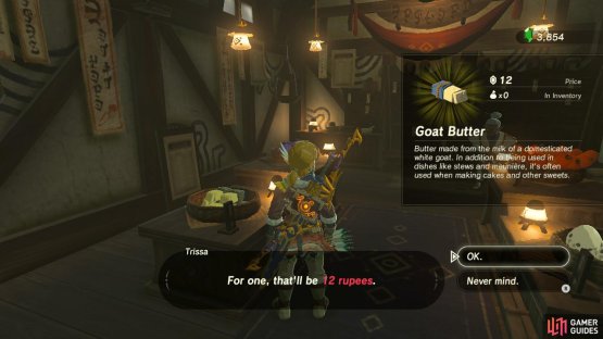 Buy Goat Butter from the nearby general store