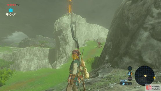 Keep left to reach the Tower