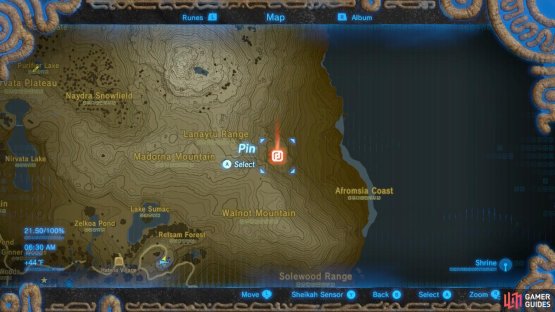 Here is the location pinned on the map