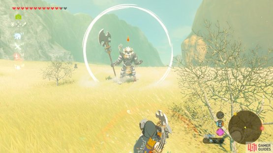 Just our luck, they were Silver Lynels for us.