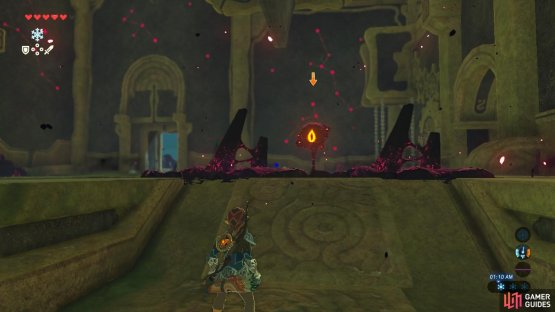 These eyes are frequently found in all four of the Divine Beasts but are easy to destroy