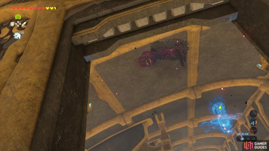 The Ganon goop is actually holding a treasure chest inside