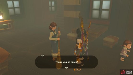 Speak with the mother of the family