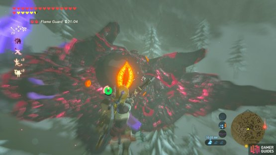 In our case, the last eye to take care of was on the tip of Naydra&rsquo;s tail