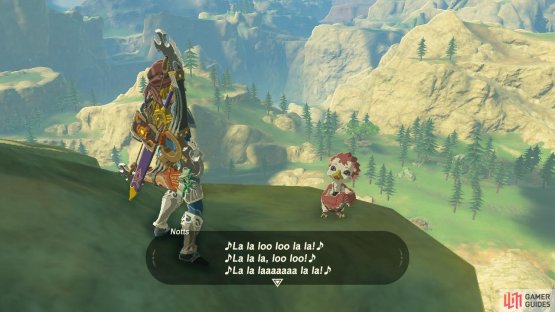 Speak with this little Rito
