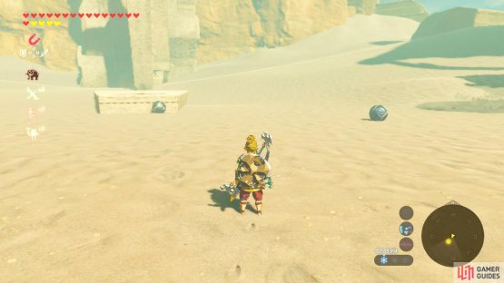 Two orbs are just lying out in the open