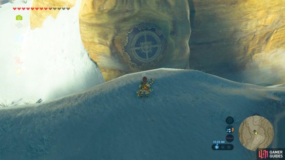 The pedestal is sitting here