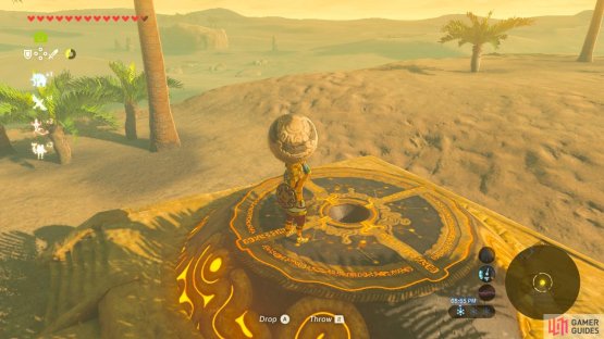 The orb is now yours so drop it into the pedestal