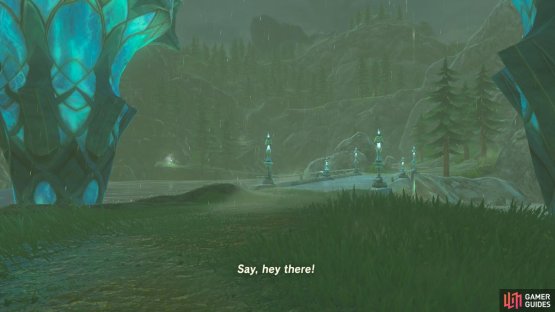 Prince Sidon will greet you before the bridge
