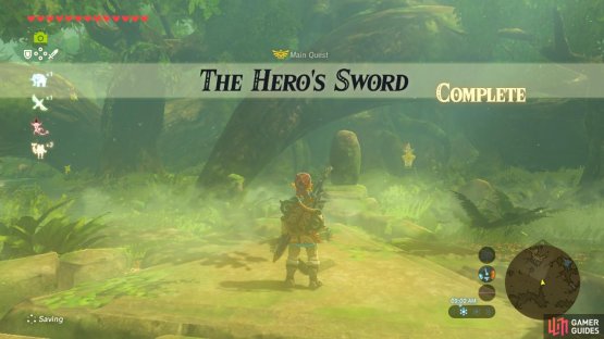 if you have the right amount of Hearts you&rsquo;ll be able to pull out the sword and complete the quest.