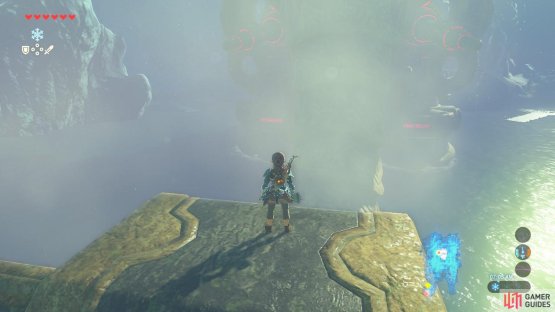 As the trunk raises, you will need to jump off before the platform is too slanted to stand on
