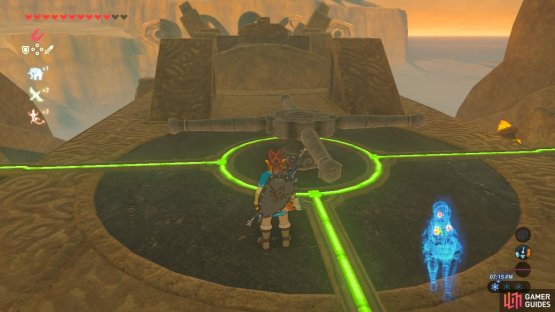 Spin this device by pushing it