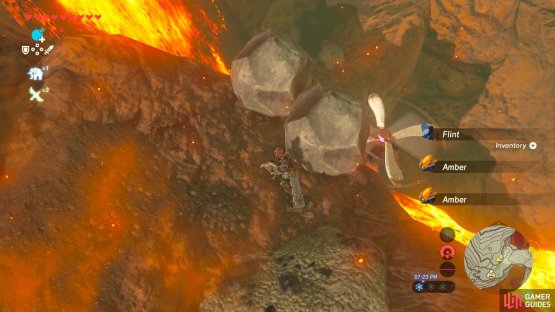 Push either of these rocks. We pushed the right one.