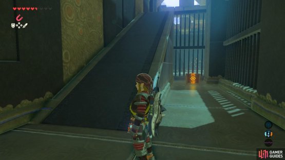 You need the small key inside the chest!