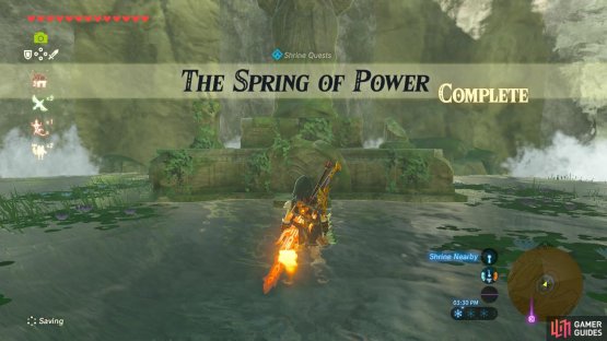 This completes the sidequest