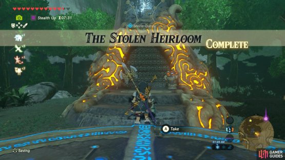 A Shrine will rise from the ground