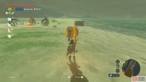 You can run past the Moblins if your movement speed is this high