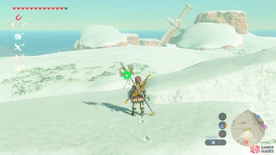You&rsquo;ll want to take a photo a fair distance from the sword