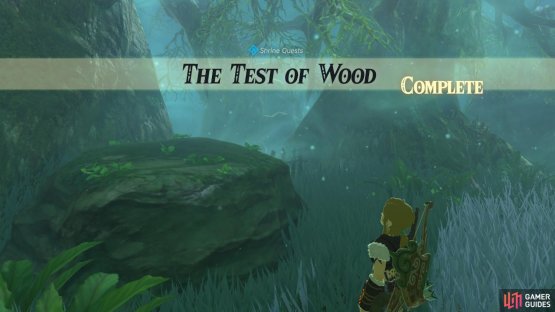 All that is left is to activate the Shrine ahead