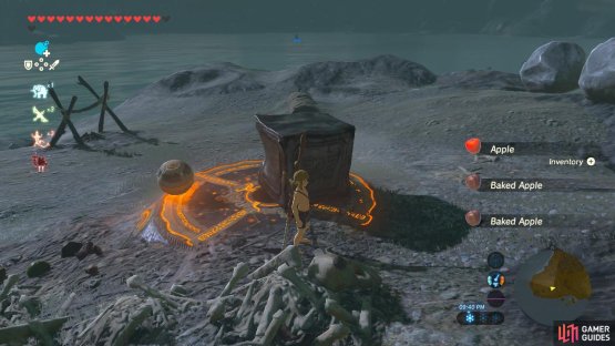 You will want to use Magnesis to move the box out of the way