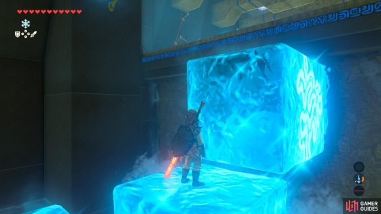 Create blocks from the side of the waterfall