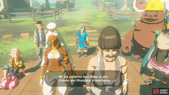 Enjoy the wedding cutscene, even if it&rsquo;s a little cheesy