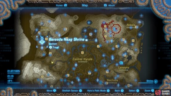 Bareeda Naag is found just south of Rito Village