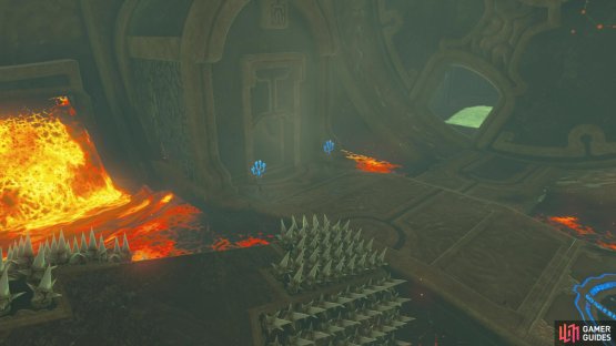 a gate will open, allowing you to reach the first pedestal.
