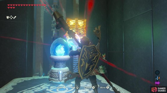 Use the cube to power the second moving platform