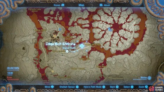 Daqa Koh Shrine is found near the Bridge of Eldin