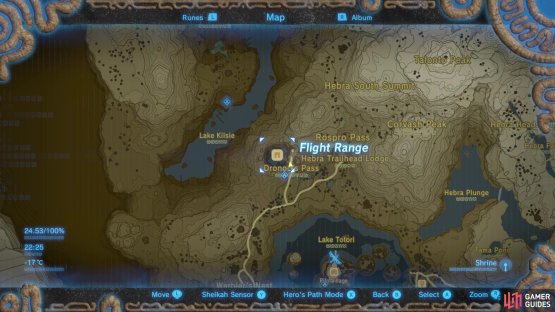 Head over to the Flight Range