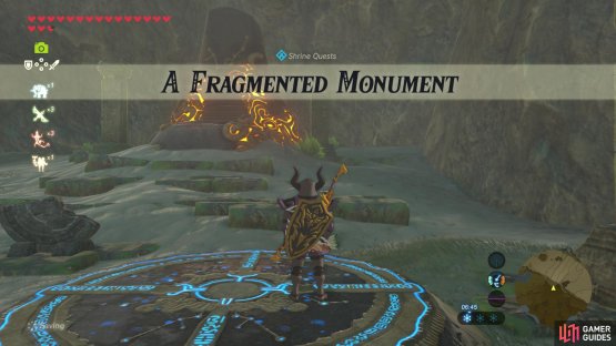 You&rsquo;ll need to first complete A Fragmented Monument