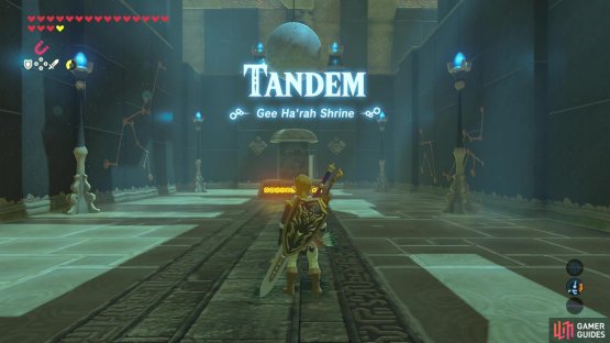 and to get to the shrine you&rsquo;ll need to perform a mini puzzle!